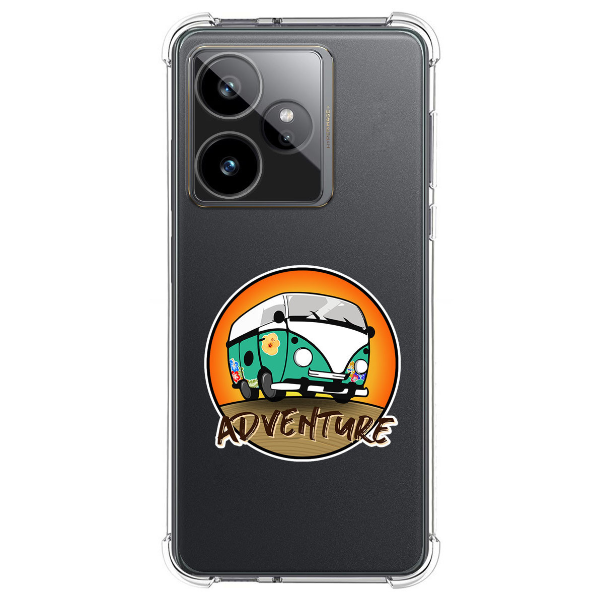Funda Silicona Antigolpes para Realme GT 7 / GT 7T 5G diseño Adventure Dibujos