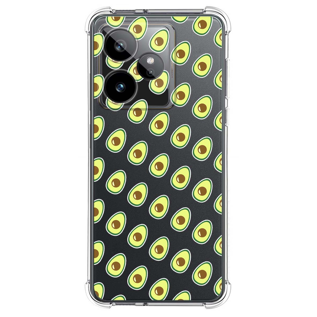 Funda Silicona Antigolpes para Realme GT 7 / GT 7T 5G diseño Aguacate Dibujos