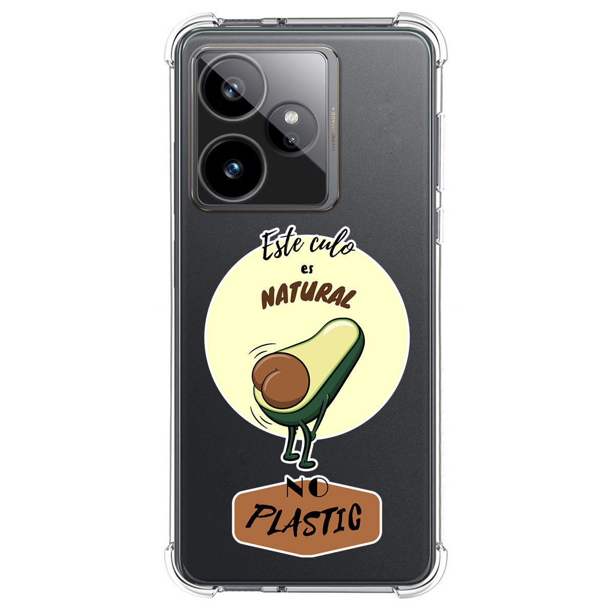 Funda Silicona Antigolpes para Realme GT 7 / GT 7T 5G diseño Culo Natural Dibujos
