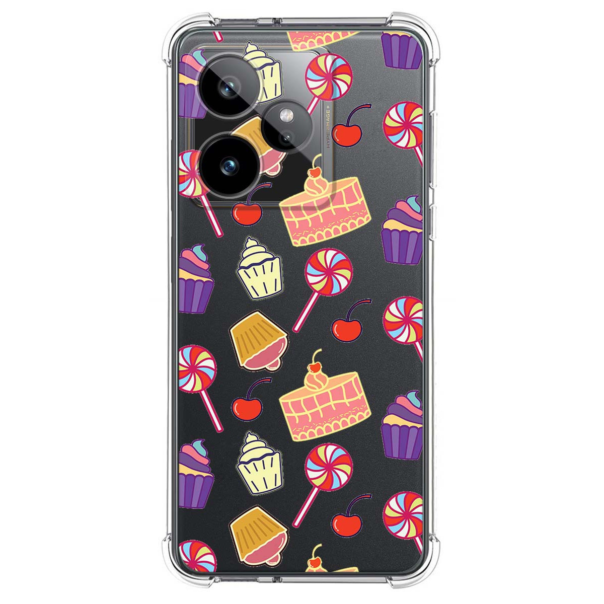 Funda Silicona Antigolpes para Realme GT 7 / GT 7T 5G diseño Dulces 01 Dibujos