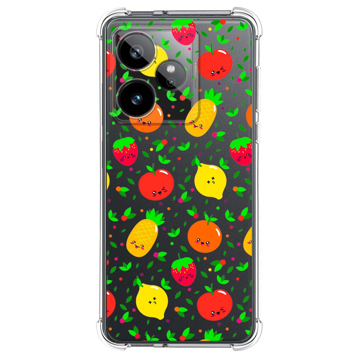 Funda Silicona Antigolpes para Realme GT 7 / GT 7T 5G diseño Frutas 01 Dibujos
