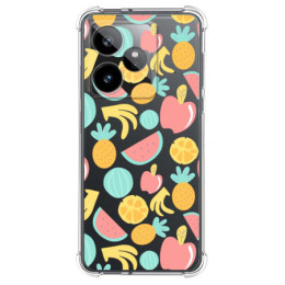 Funda Silicona Antigolpes para Realme GT 7 / GT 7T 5G diseño Frutas 02 Dibujos