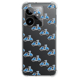 Funda Silicona Antigolpes para Realme GT 7 / GT 7T 5G diseño Scooter Dibujos