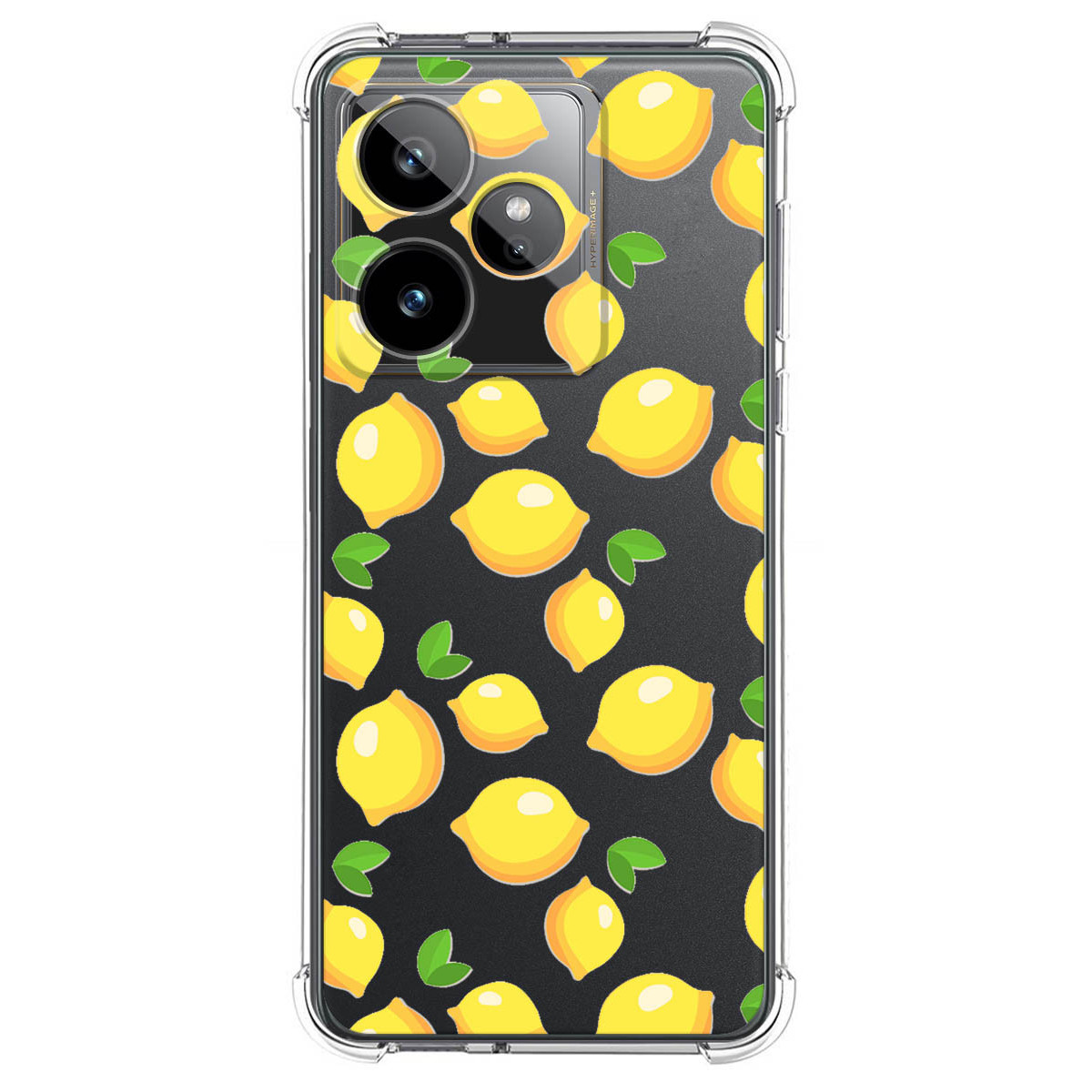 Funda Silicona Antigolpes para Realme GT 7 / GT 7T 5G diseño Limones Dibujos