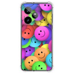 Funda Silicona Antigolpes para Realme GT 7 / GT 7T 5G diseño Smile Dibujos