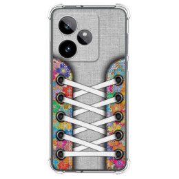 Funda Silicona Antigolpes para Realme GT 7 / GT 7T 5G diseño Zapatillas 04 Dibujos