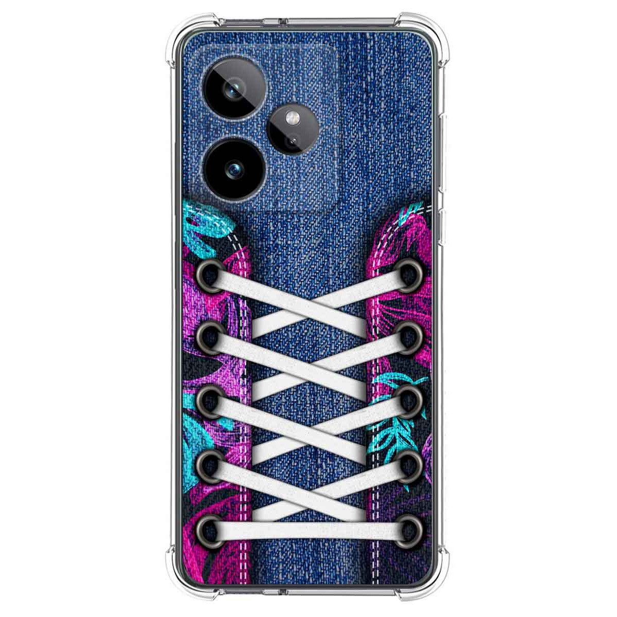 Funda Silicona Antigolpes para Realme GT 7 / GT 7T 5G diseño Zapatillas 06 Dibujos