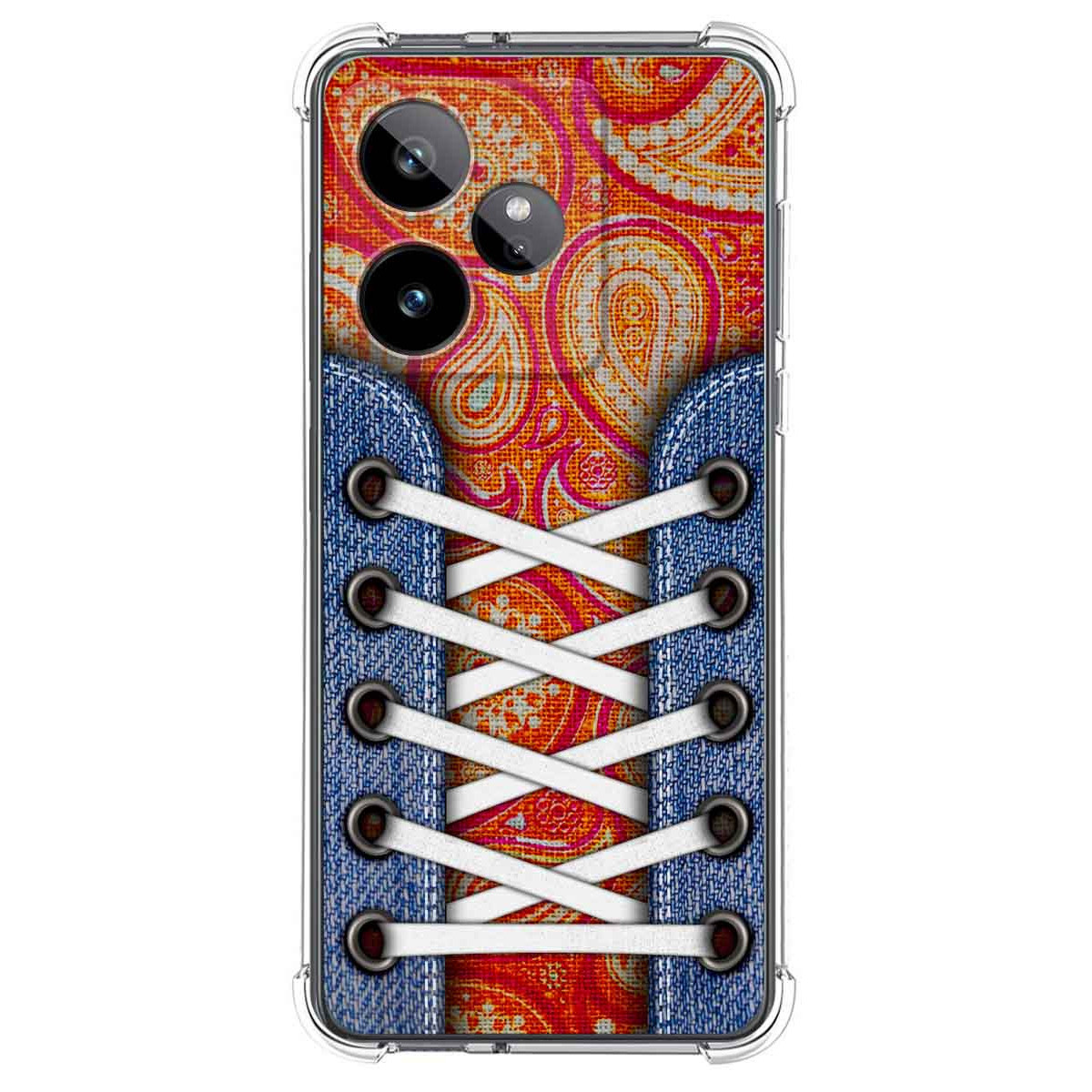 Funda Silicona Antigolpes para Realme GT 7 / GT 7T 5G diseño Zapatillas 10 Dibujos