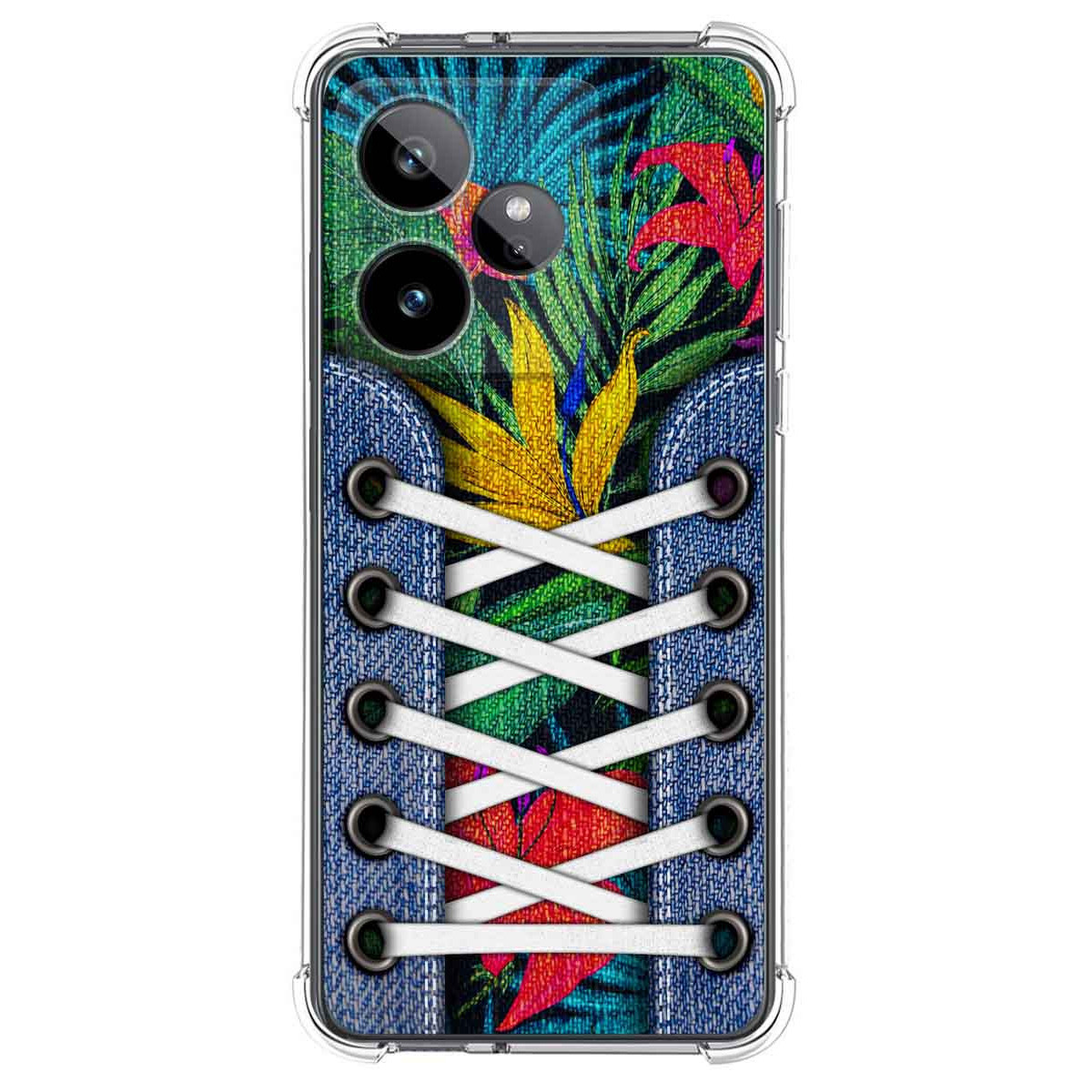 Funda Silicona Antigolpes para Realme GT 7 / GT 7T 5G diseño Zapatillas 12 Dibujos
