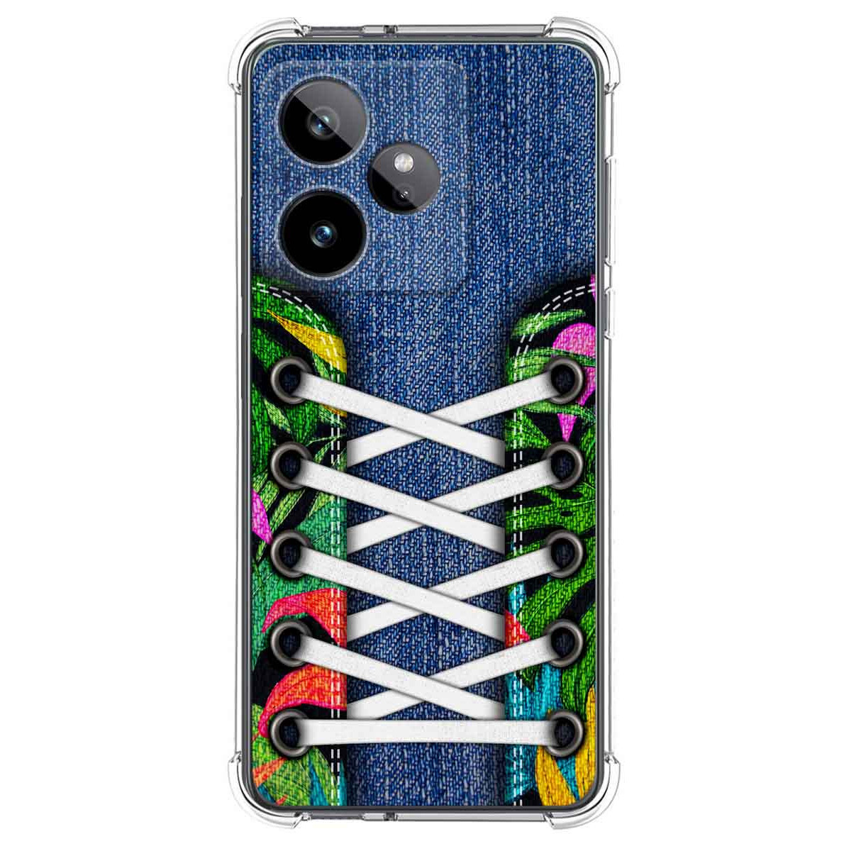 Funda Silicona Antigolpes para Realme GT 7 / GT 7T 5G diseño Zapatillas 13 Dibujos