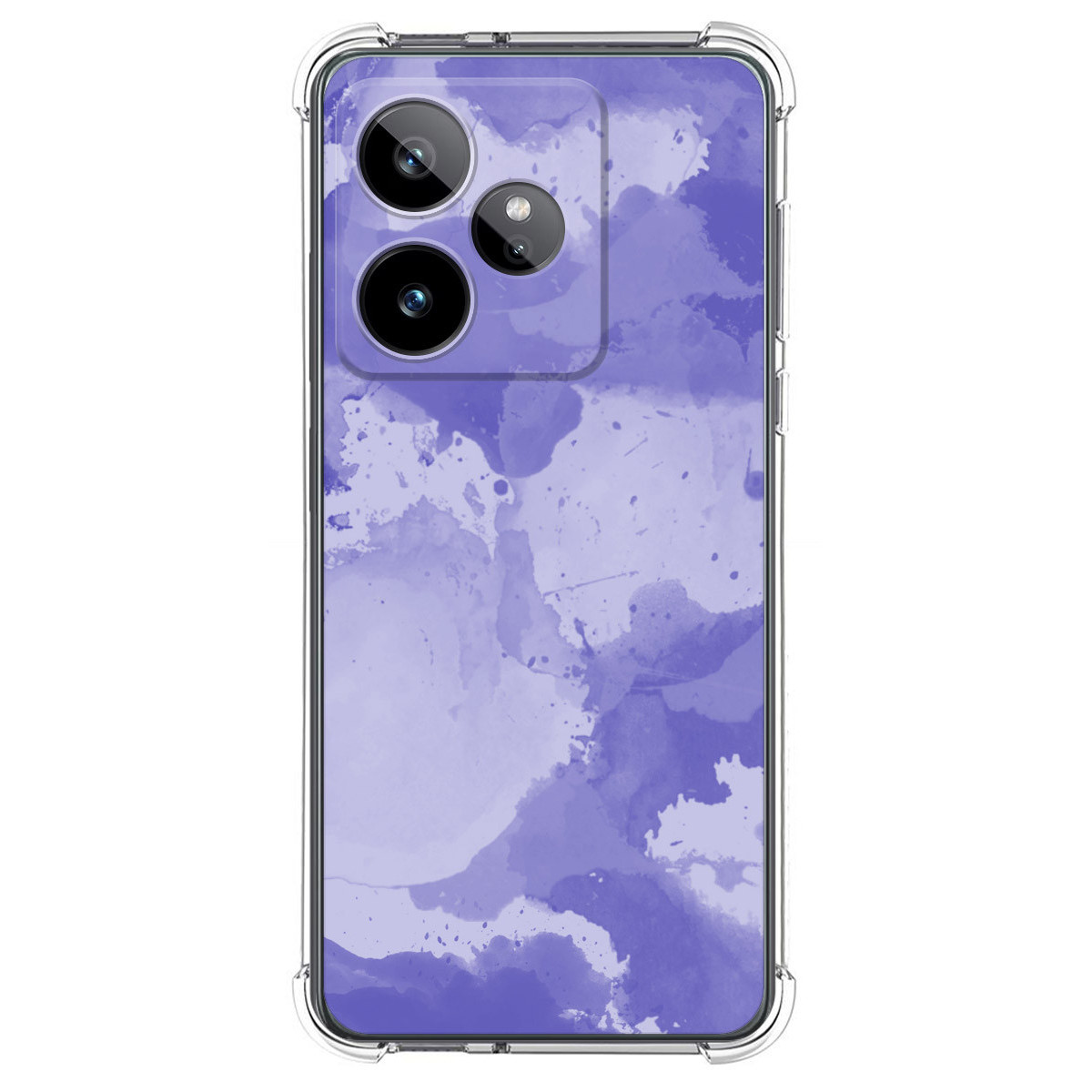 Funda Silicona Antigolpes para Realme GT 7 / GT 7T 5G diseño Acuarela 01 Dibujos