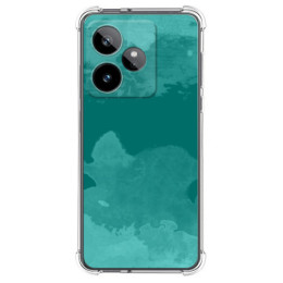 Funda Silicona Antigolpes para Realme GT 7 / GT 7T 5G diseño Acuarela 06 Dibujos
