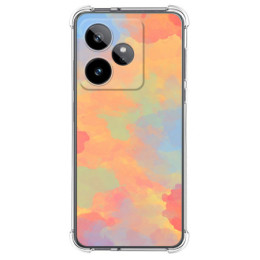 Funda Silicona Antigolpes para Realme GT 7 / GT 7T 5G diseño Acuarela 08 Dibujos