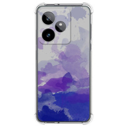 Funda Silicona Antigolpes para Realme GT 7 / GT 7T 5G diseño Acuarela 09 Dibujos