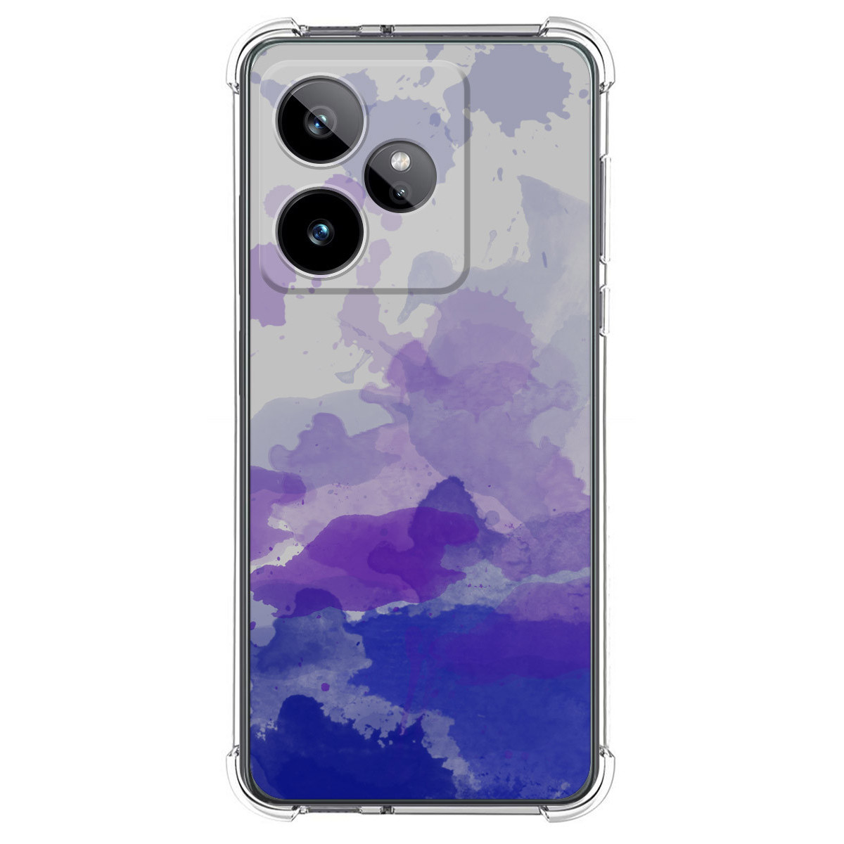 Funda Silicona Antigolpes para Realme GT 7 / GT 7T 5G diseño Acuarela 09 Dibujos