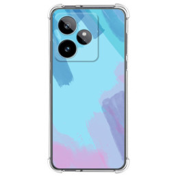 Funda Silicona Antigolpes para Realme GT 7 / GT 7T 5G diseño Acuarela 10 Dibujos