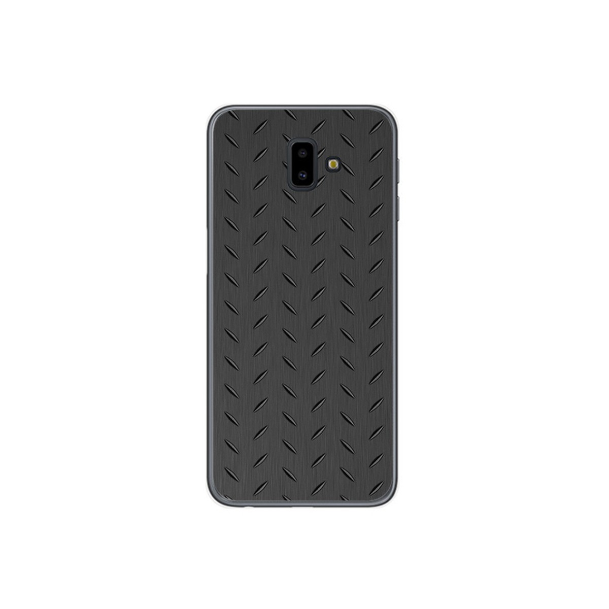 Funda Gel Tpu para Samsung Galaxy J6+ Plus Diseño Metal Dibujos