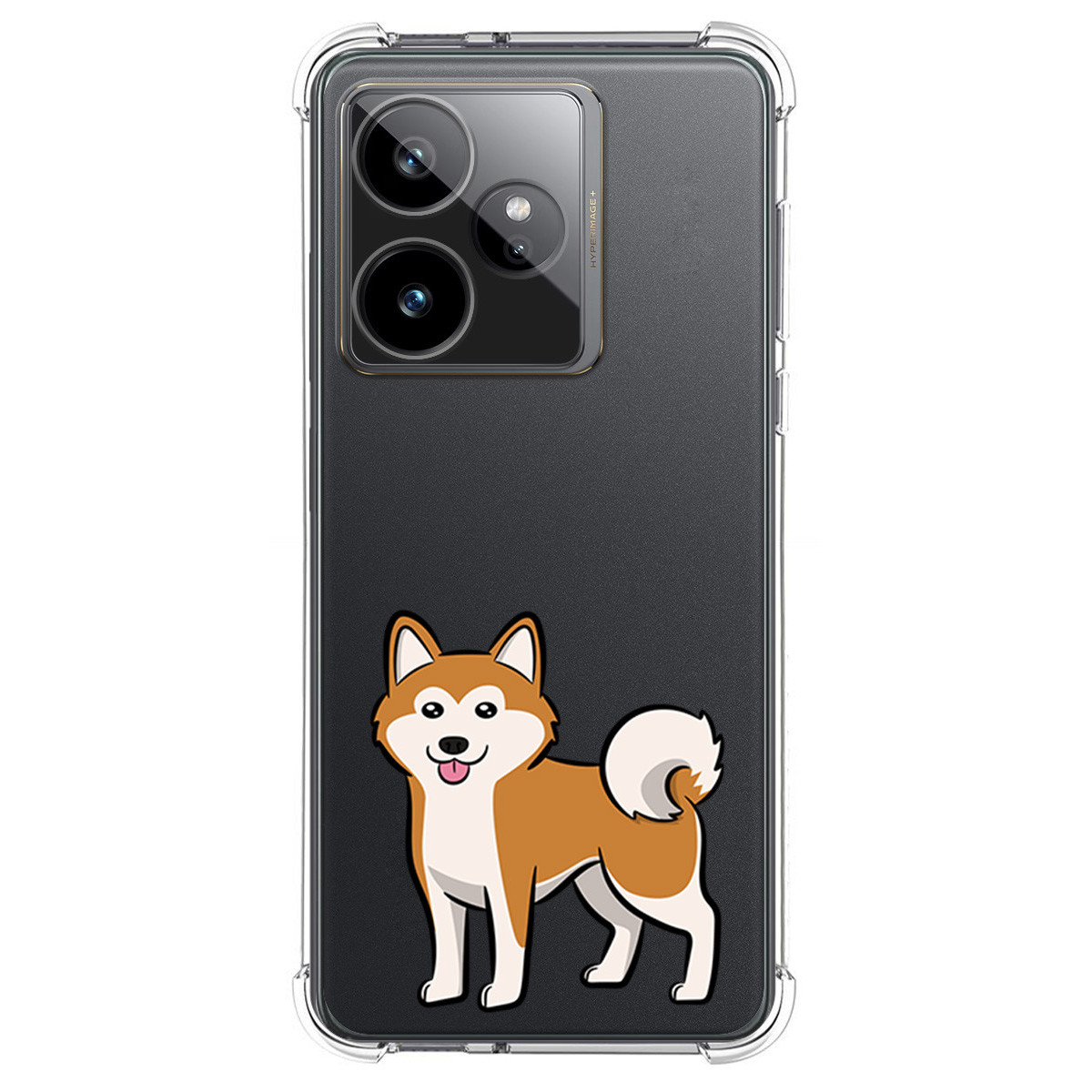 Funda Silicona Antigolpes para Realme GT 7 / GT 7T 5G diseño Perros 02 Dibujos