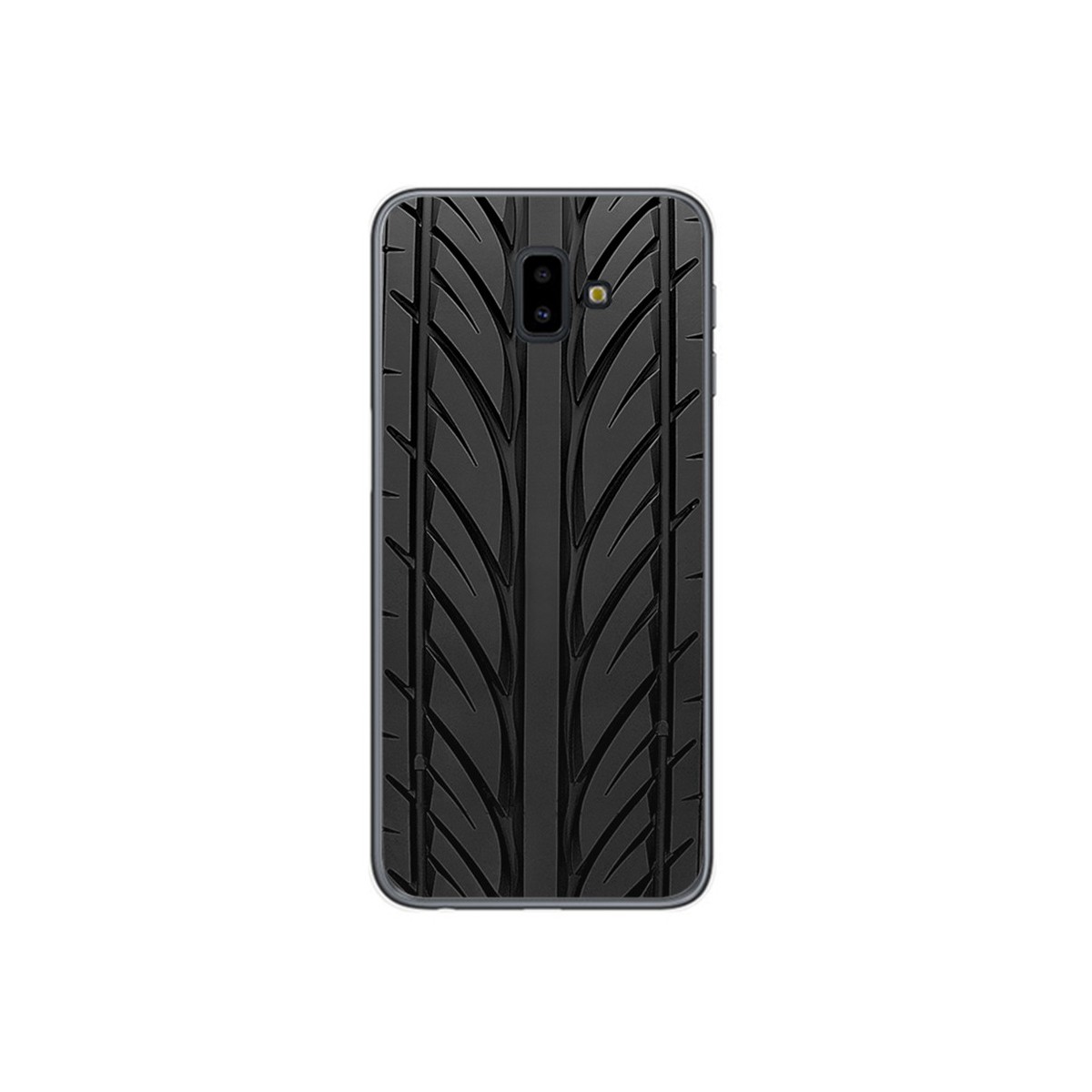 Funda Gel Tpu para Samsung Galaxy J6+ Plus Diseño Neumatico Dibujos