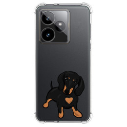 Funda Silicona Antigolpes para Realme GT 7 / GT 7T 5G diseño Perros 04 Dibujos
