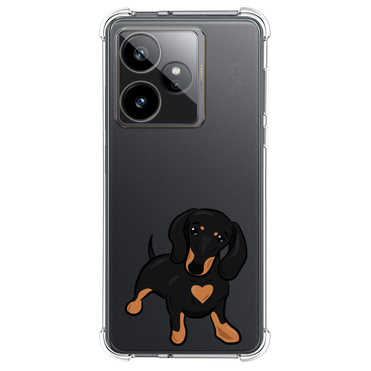 Funda Silicona Antigolpes para Realme GT 7 / GT 7T 5G diseño Perros 04 Dibujos