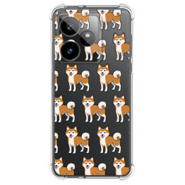 Funda Silicona Antigolpes para Realme GT 7 / GT 7T 5G diseño Perros 08 Dibujos