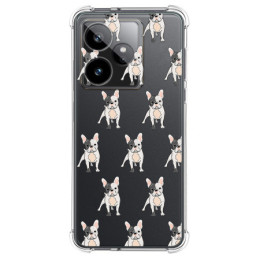 Funda Silicona Antigolpes para Realme GT 7 / GT 7T 5G diseño Perros 12 Dibujos