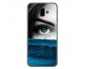 Funda Gel Tpu para Samsung Galaxy J6+ Plus Diseño Ojo Dibujos