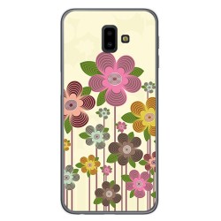 Funda Gel Tpu para Samsung Galaxy J6+ Plus Diseño Primavera En Flor Dibujos