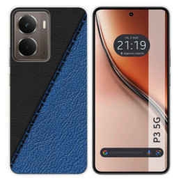 Funda Silicona para Realme P3 5G diseño Cuero 02 Dibujos