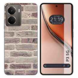 Funda Silicona para Realme P3 5G diseño Ladrillo 01 Dibujos
