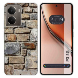 Funda Silicona para Realme P3 5G diseño Ladrillo 03 Dibujos