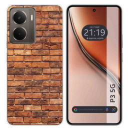 Funda Silicona para Realme P3 5G diseño Ladrillo 04 Dibujos