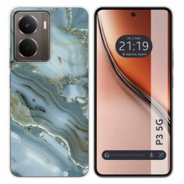 Funda Silicona para Realme P3 5G diseño Mármol 09 Dibujos