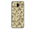 Funda Gel Tpu para Samsung Galaxy J6+ Plus Diseño Sand Camuflaje Dibujos