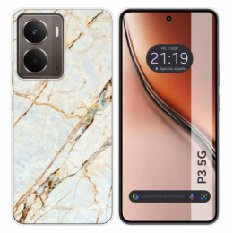 Funda Silicona para Realme P3 5G diseño Mármol 13 Dibujos