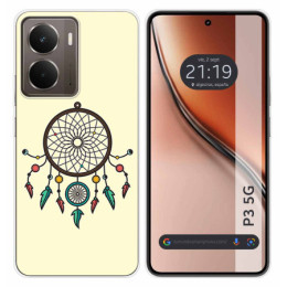 Funda Silicona para Realme P3 5G diseño Atrapasueños Dibujos