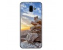 Funda Gel Tpu para Samsung Galaxy J6+ Plus Diseño Sunset Dibujos