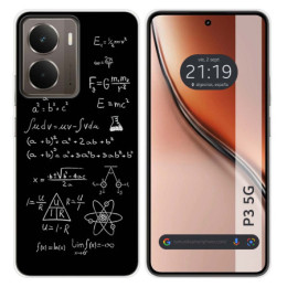 Funda Silicona para Realme P3 5G diseño Formulas Dibujos