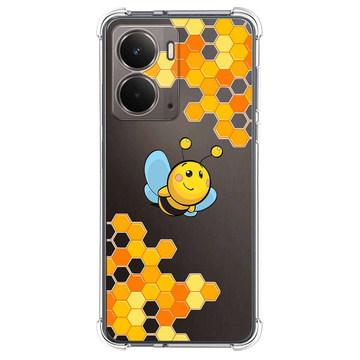 Funda Silicona Antigolpes para Realme P3 5G diseño Abeja Dibujos