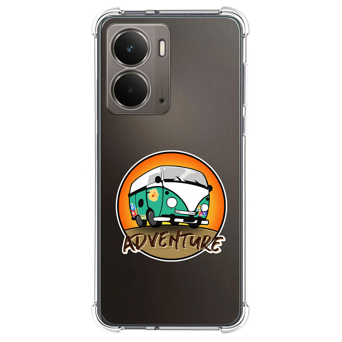 Funda Silicona Antigolpes para Realme P3 5G diseño Adventure Dibujos