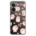 Funda Silicona Antigolpes para Realme P3 5G diseño Cerdos Dibujos