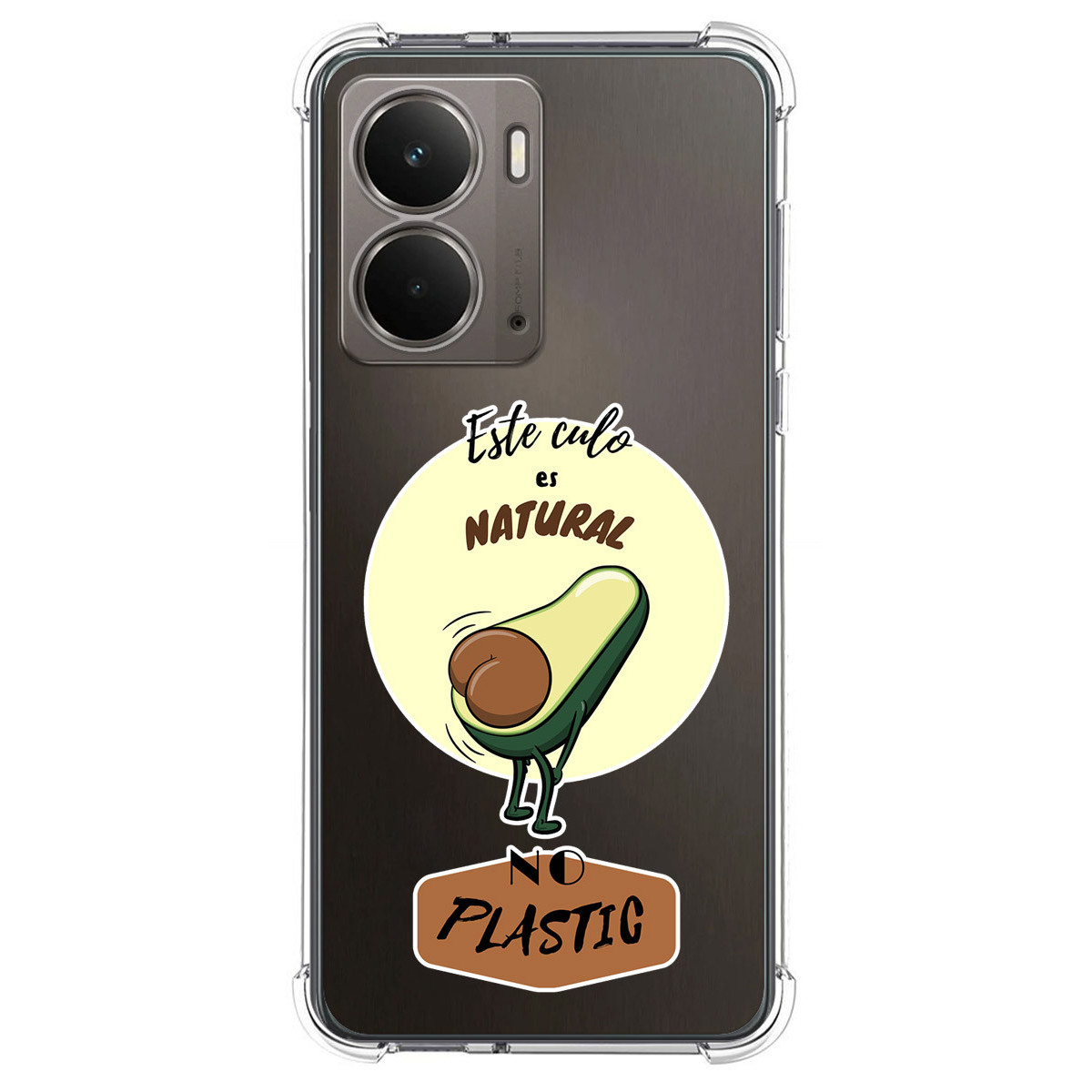 Funda Silicona Antigolpes para Realme P3 5G diseño Culo Natural Dibujos