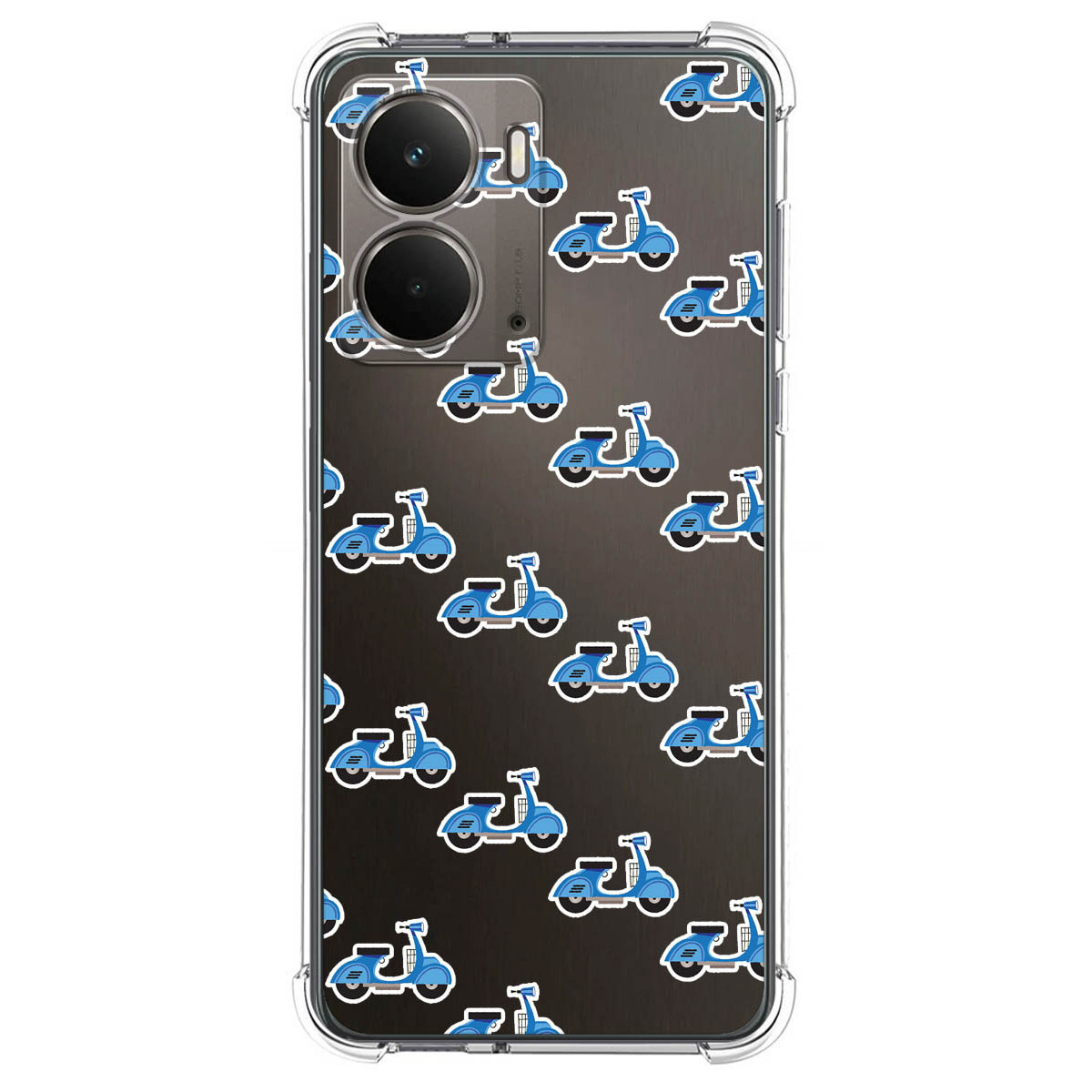Funda Silicona Antigolpes para Realme P3 5G diseño Scooter Dibujos