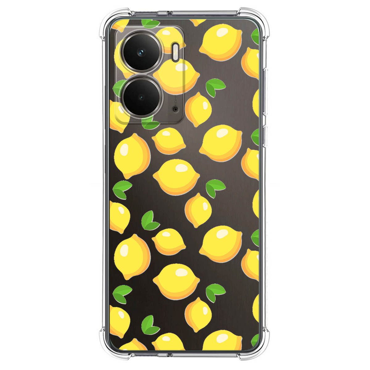 Funda Silicona Antigolpes para Realme P3 5G diseño Limones Dibujos