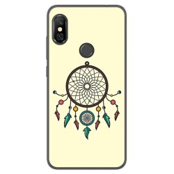 Funda Gel Tpu para Xiaomi Redmi Note 6 Pro Diseño Atrapasueños Dibujos