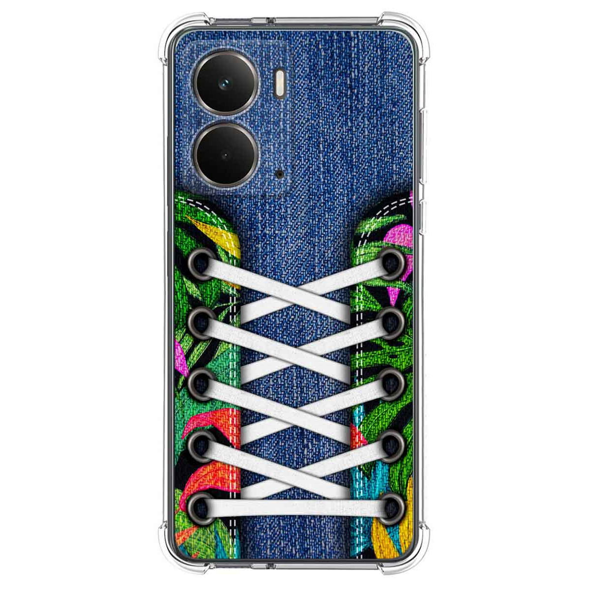 Funda Silicona Antigolpes para Realme P3 5G diseño Zapatillas 13 Dibujos