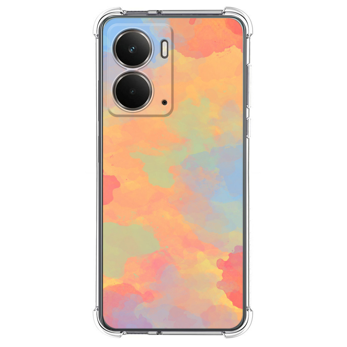 Funda Silicona Antigolpes para Realme P3 5G diseño Acuarela 08 Dibujos