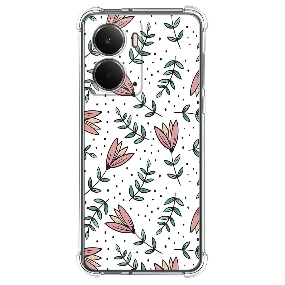 Funda Silicona Antigolpes para Realme P3 5G diseño Flores 01 Dibujos