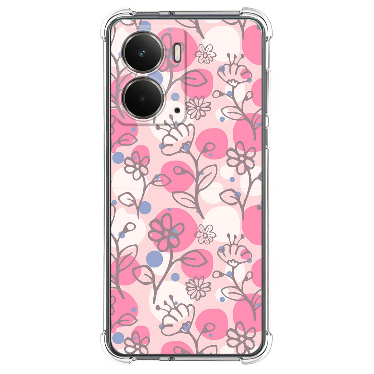 Funda Silicona Antigolpes para Realme P3 5G diseño Flores 07 Dibujos